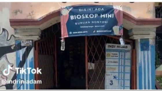 Viral Wanita Buka ‘Bioskop’ Mini di Rumahnya dengan Harga Rp5 Ribu, Curi Perhatian