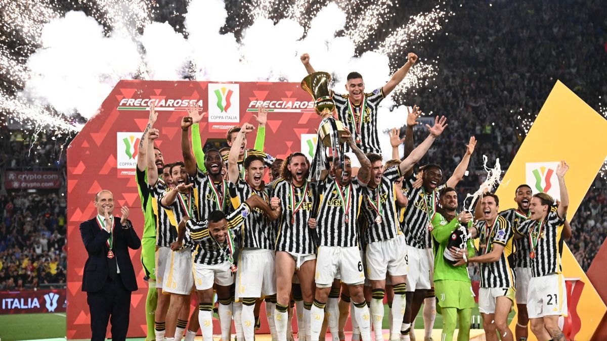 FOTO: Euforia Juventus Sabet Juara Coppa Italia 2024, Si Nyonya Tua Makin Tak Terkejar