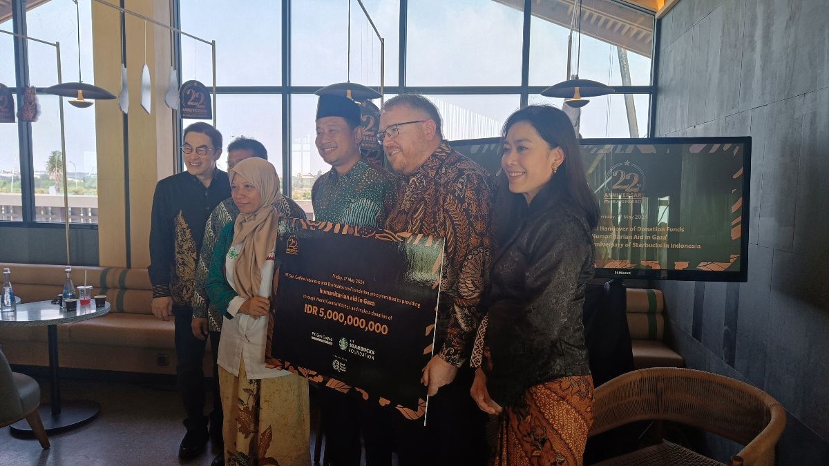 Starbucks Indonesia Salurkan Bantuan Kemanusiaan Rp5 Miliar untuk Penduduk Jalur Gaza