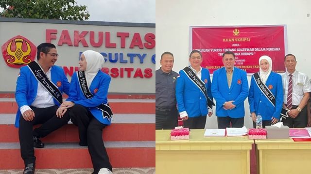 Potret Adelia Istri Pasha Ungu Lulus S1 di Usia 35 Tahun, Dapat Predikat Sangat Memuaskan!