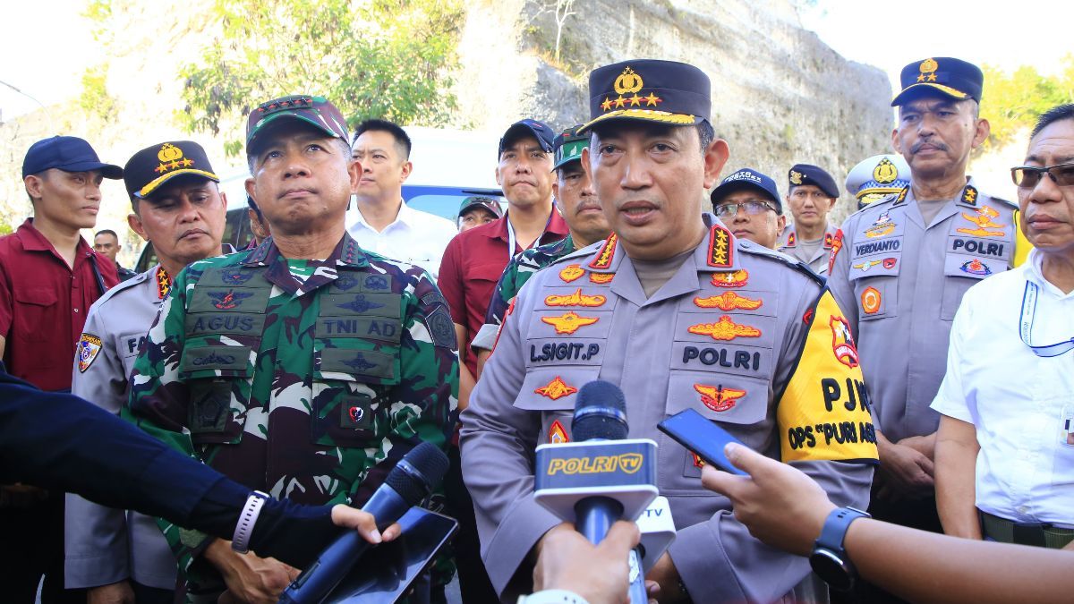 Kapolri dan Panglima TNI Melihat Langsung Kesiapan Venue GWK