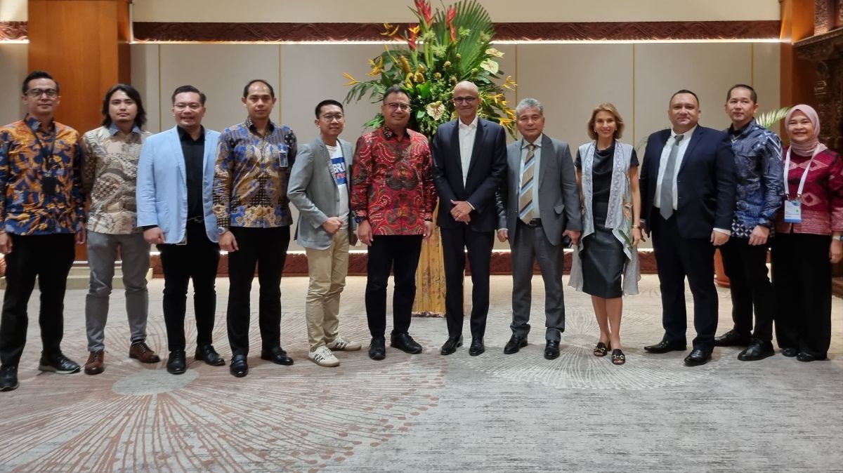 One on One Meeting, Dirut BRI & CEO Microsoft Bahas Akselerasi Inklusi Keuangan di Indonesia