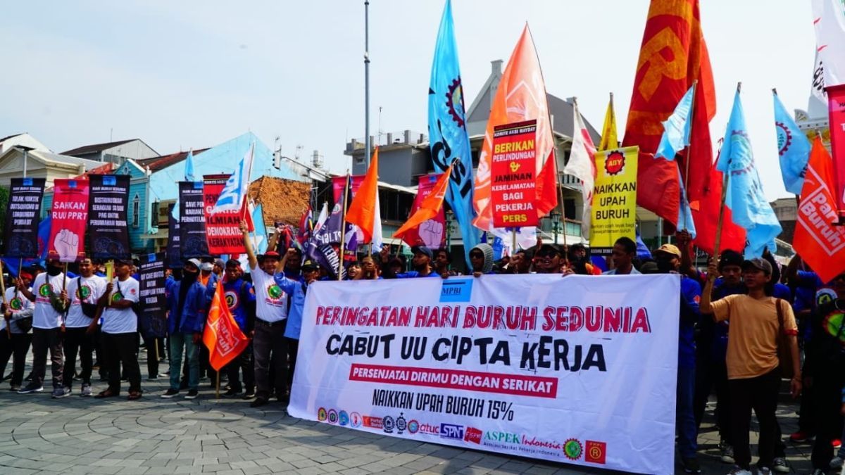 Curhat Buruh di Yogyakarta saat May Day: Susah dengan Gaji Kecil Bisa Beli Rumah