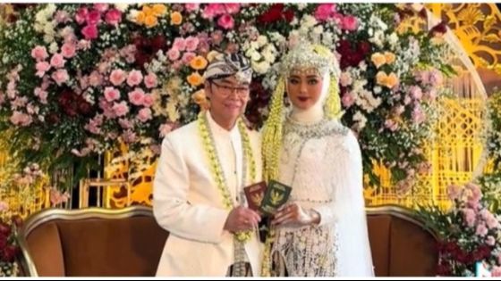 Viral Pernikahan Beda Usia 40 Tahun, Sosok Pengantin Pria Bukan Orang Sembarangan