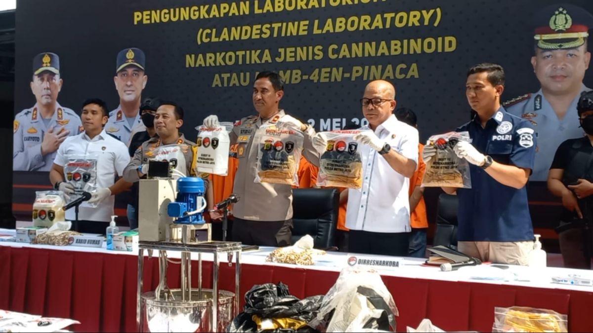 Kronologi Terbongkarnya Laboratorium Narkoba Jenis Baru Pinaka di Sentul