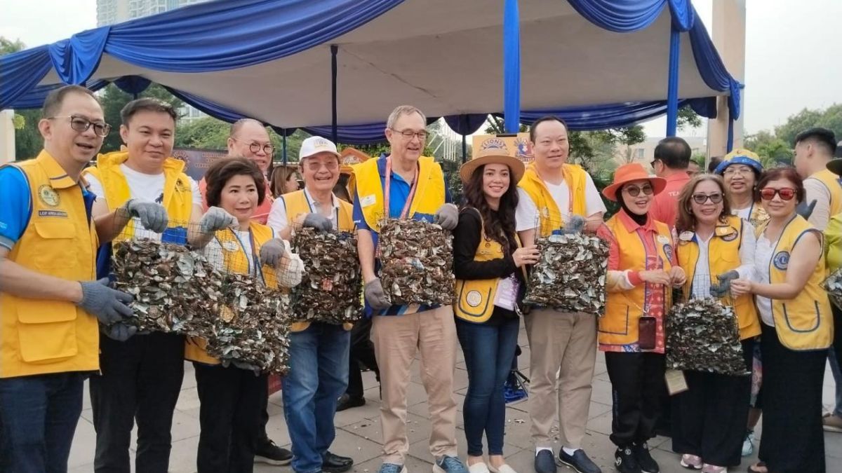 Lions Indonesia Luncurkan Program Kerang Hijau untuk Jernihkan Laut Jakarta