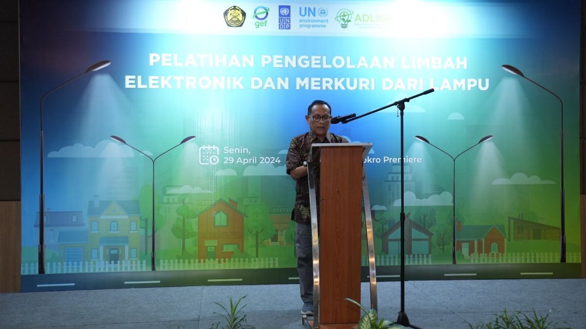 Pemerintah Fasilitasi Pelatihan Pengelolaan Limbah Elektronik dan Merkuri dari Lampu