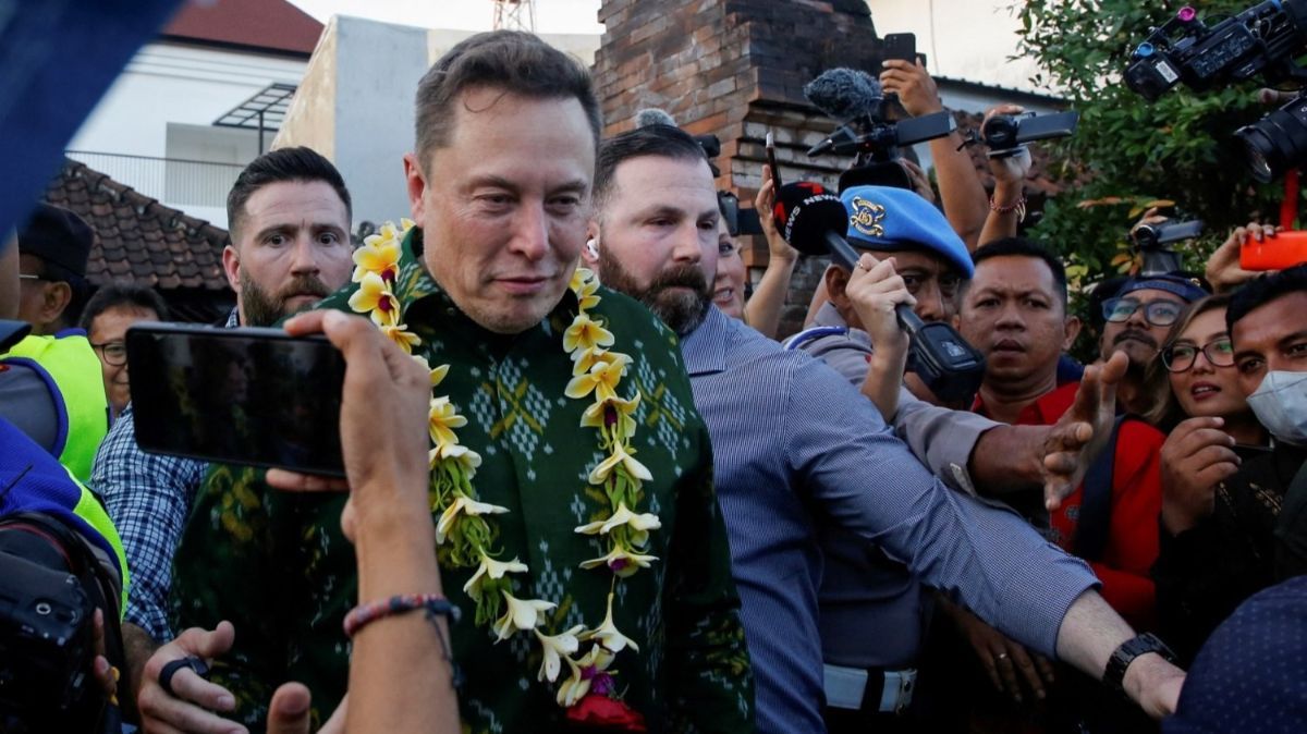 Kelakar Elon Musk di Forum Air Dunia Bali, Mengaku Sering Ditanya Soal Alien