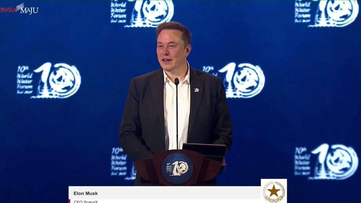 Elon Musk Ungkap Cara Mudah Atasi Krisis Air dalam Forum WWF ke-10 di Bali