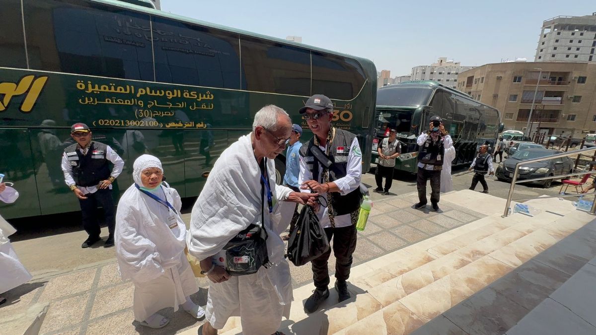 Singgah di Bir Ali, Jemaah Haji Indonesia Menuju Mekkah dari Madinah