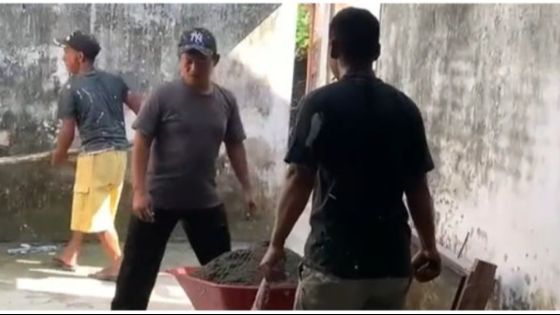 Viral Proses Renovasi Rumah Adit, Anak 13 Tahun yang Rawat Kedua Orang Tuanya Stroke Seorang Diri