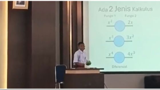 Viral Anak SD Asal Papua Jadi Dosen Cilik di Universitas Cendrawasih, Jelaskan Materi tentang Kalkulus