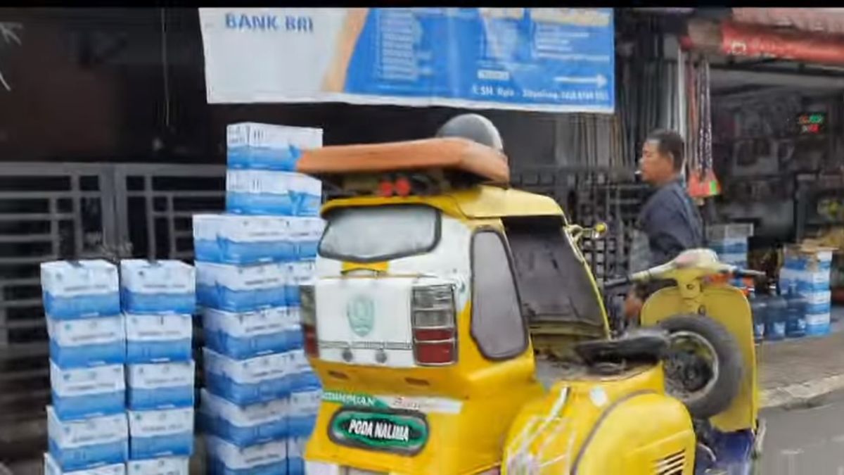 Uniknya Becak Padang Sidempuan, Angkutan Transportasi Legendaris yang Gunakan Motor Vespa