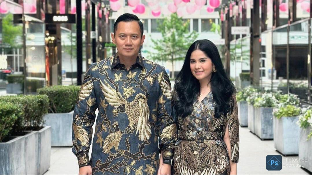 Temani AHY Kunjungan Kerja ke Amerika, Penampilan Cantik Annisa Pohan Kala Berbatik Tuai Sorotan