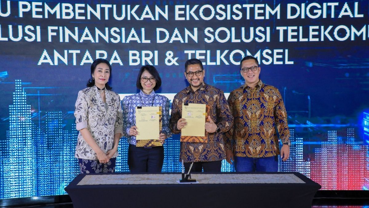 Kolaborasi BRI dan Telkomsel Hadirkan Ekosistem Finansial dan Digital Bagi Pekerjanya