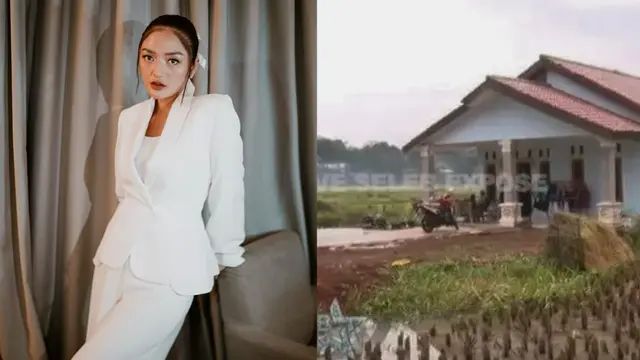 Potret Rumah Siti Badriah sebelum Menikah yang 'Mewah' Alias Mepet Sawah