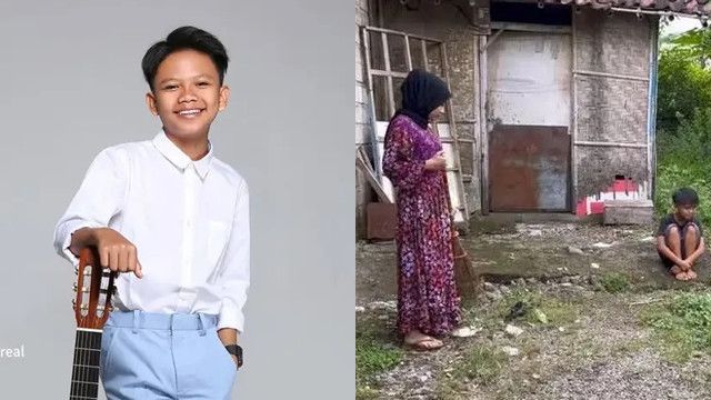 Potret Rumah Farel Prayoga Sebelum Berubah Nasib, Dindingnya dari Anyaman Bambu