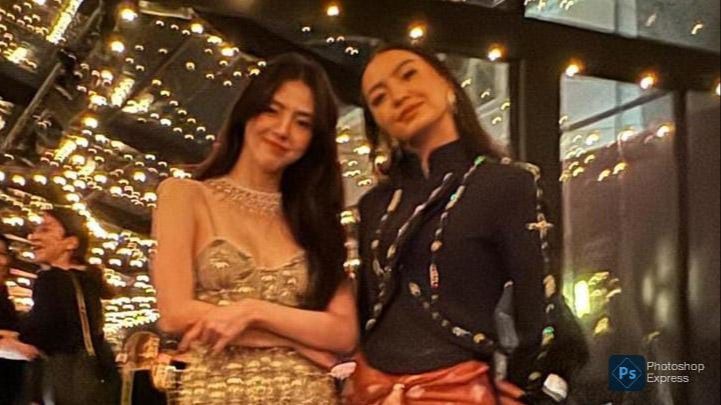 Cantik Gak Ada Obat, Potret Raline Shah Tampil di Cannes Langsung Jadi Sorotan - Sempat Pose Bareng Han So Hee