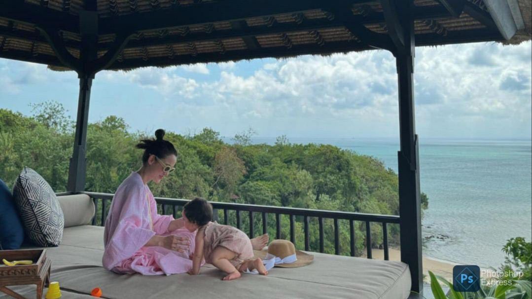 Kini Dijuluki 'Hot Mama', Potret Julie Estelle Asyik Liburan di Bali - Cantik Banget saat Momong Sang Buah Hati