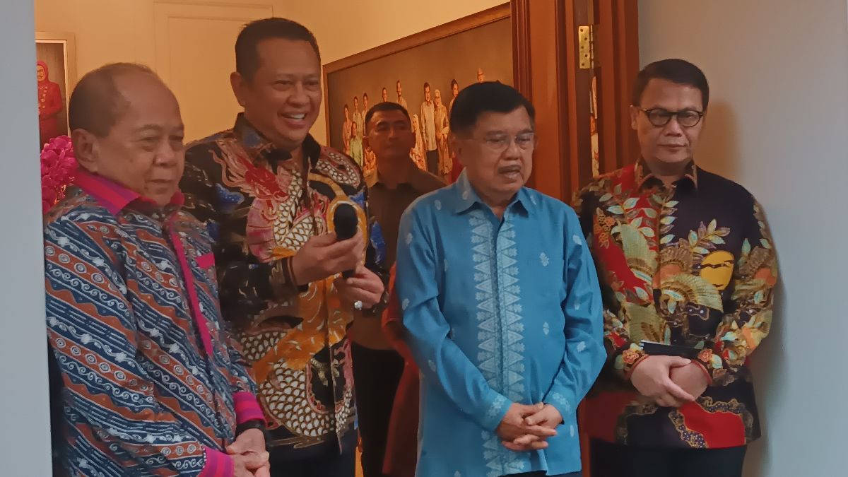 Bertemu Jusuf Kalla, Bamsoet Tegaskan Tidak Membahas Soal Munas Golkar