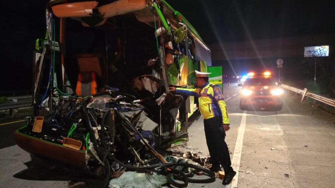 Periksa 8 Saksi Kecelakaan Bus di Tol Jombang, Polisi Belum Tetapkan Tersangka