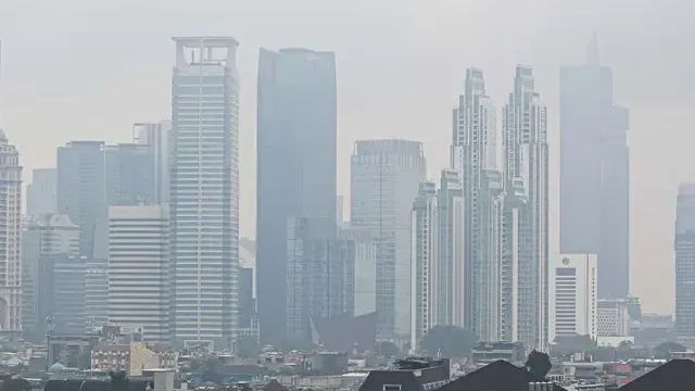 Jumat Pagi, Jakarta Nomor Satu di Dunia Jadi Kota Paling Berpolusi