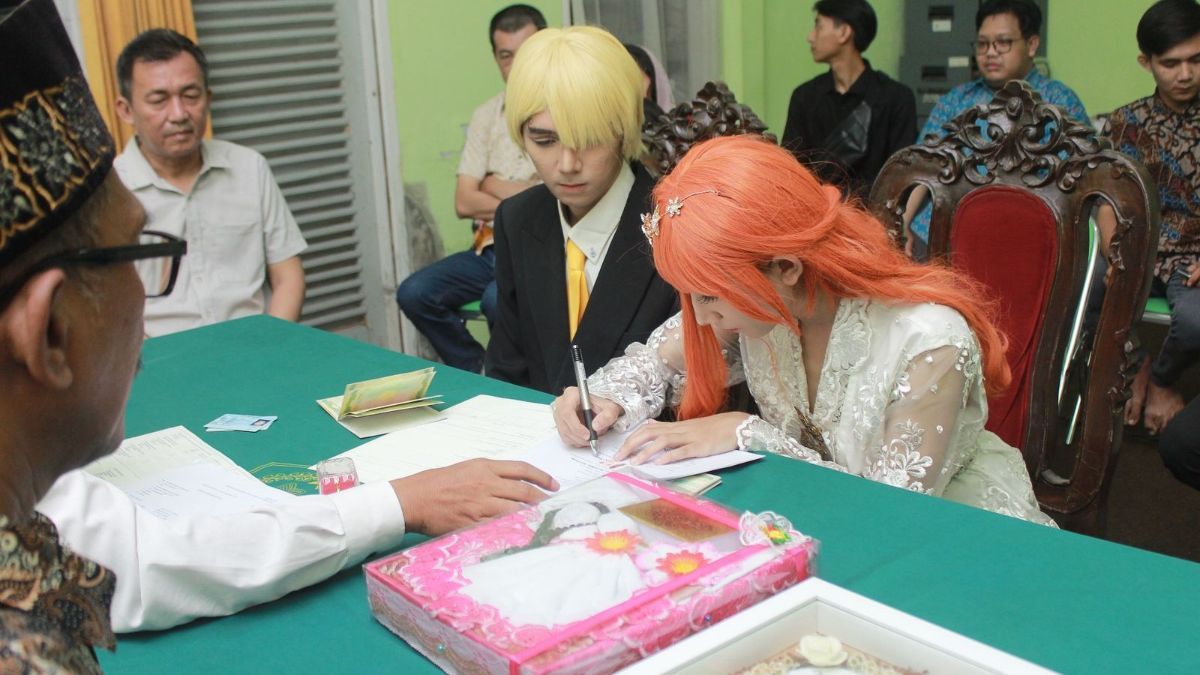 Akhirnya Sanji-Nami Menikah! Ini Dia Pasangan Viral yang Nikah Pakai Cosplay One Piece Asal Malang!