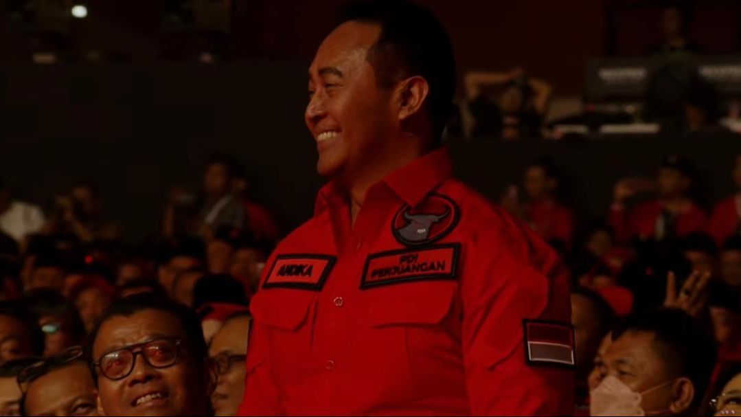 Mantan Panglima TNI Jenderal Andika Perkasa Disoraki Kader Rakernas PDIP, Megawati: Ternyata Banyak Fans