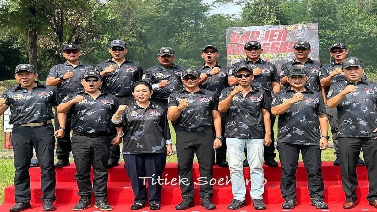 Luar Biasa, Titiek Soeharto Miliki Kemampuan Menembak di Lomba Tembak Danjen Kopassus