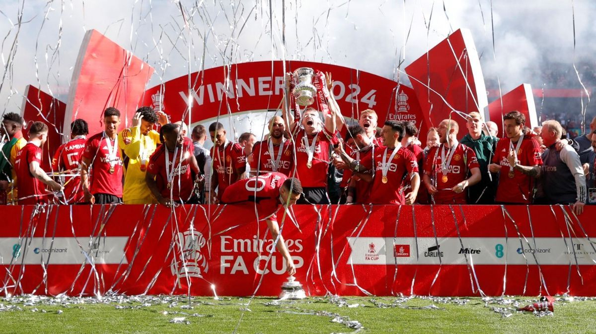 FOTO: Momen Setan Merah Permalukan Manchester City dan Rebut Piala FA ke-13 Sepanjang Sejarah