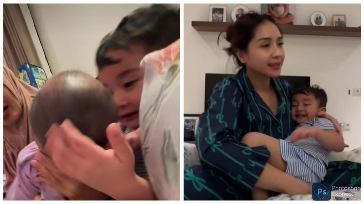 Rayyanza Tiba-tiba Jungkir Balik Sampai Tak Sengaja Menendang Baby Lily, Nagita Slavina & Raffi Ahmad Syok