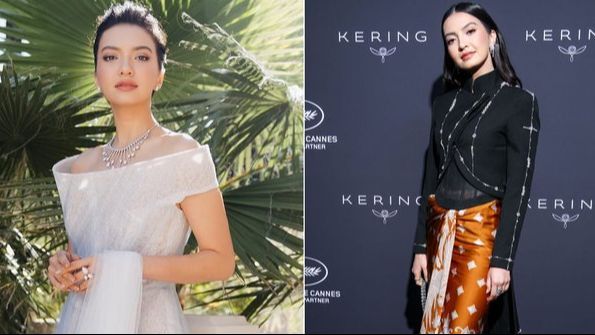 Pesona Raline Shah di Cannes Film Festival, Menawan dengan Gaun Mewah dan Sentuhan Kain Batik