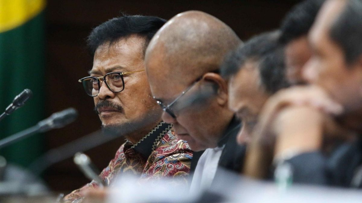 SYL Bicara Kunker Demi Kepentingan Negara, Hakim Tegur dan Minta Penjelasan soal Kasus Gratifikasi