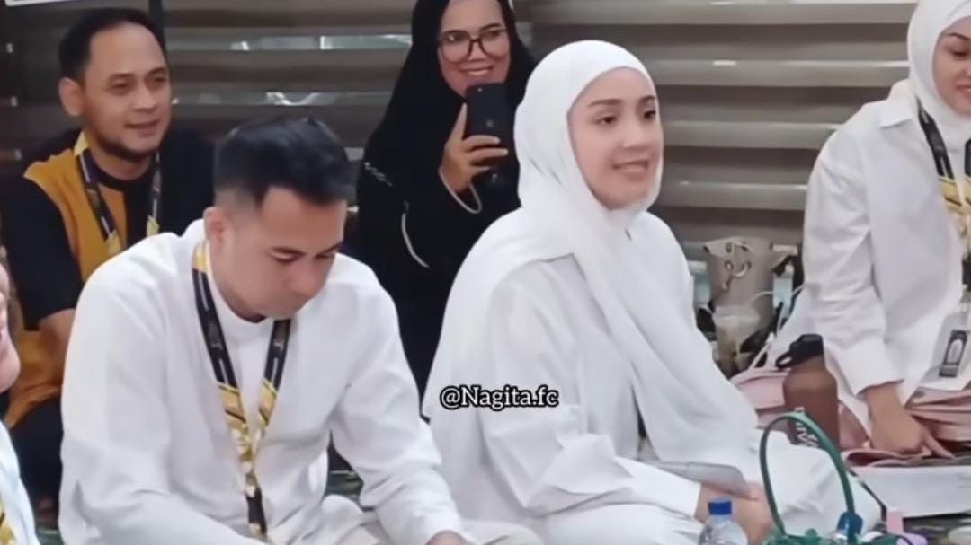 Cantiknya Nagita Slavina di Acara Manasik Haji Furoda Sukses Bikin Salfok, Pakai Busana Serba Putih dan Berhijab