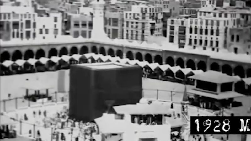 Begini Suasana Musim Haji di Mekkah Tahun 1928, Suara Adzannya Bikin Merinding