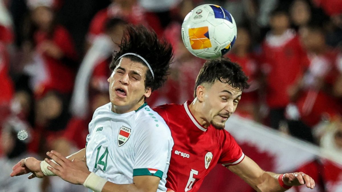 FOTO: Momen Timnas Indonesia U-23 Tampil Habis-habisan Lawan Irak di Piala Asia, Kalah 1-2 dalam Drama 120 Menit