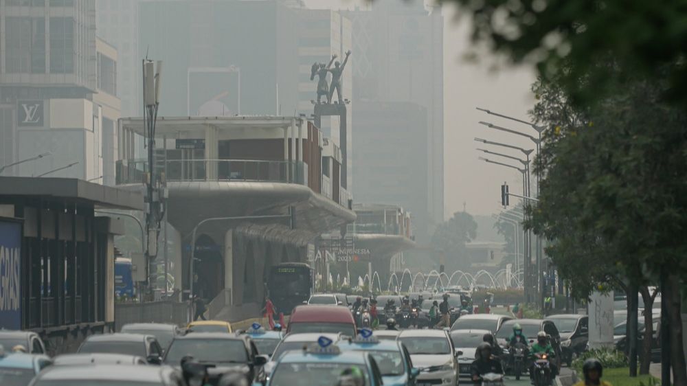 Ini Wilayah Jakarta yang Udaranya Paling Buruk Jumat Pagi