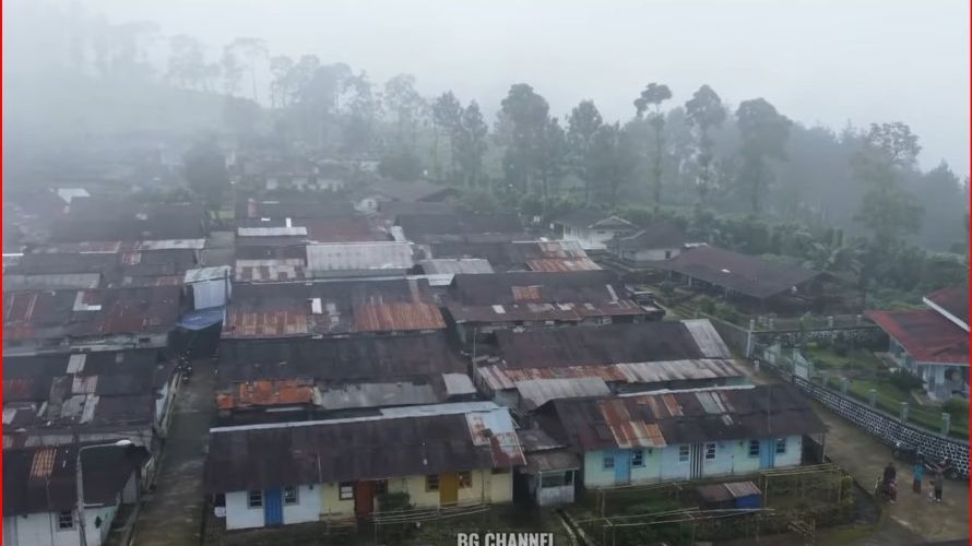 Mengunjungi Kampung Terpencil di Tengah Perkebunan Teh Batang, Masih Banyak Rumah Tua Peninggalan Belanda