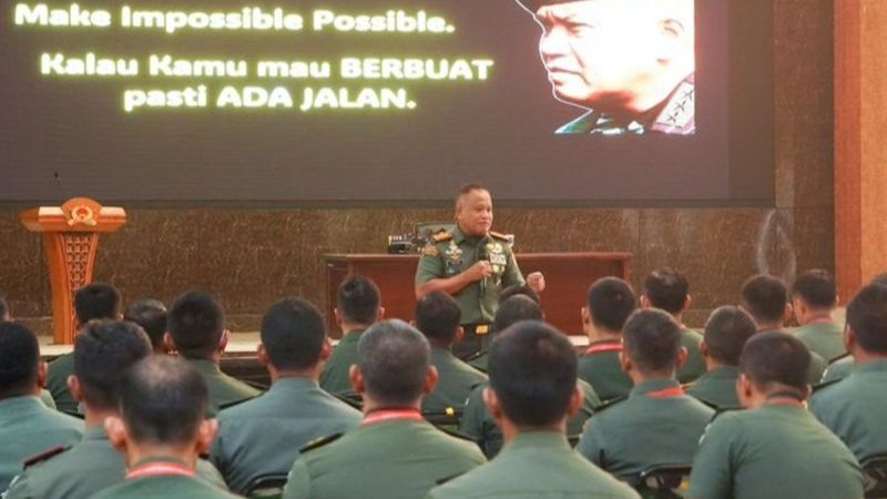 Pesan Tegas Jenderal Bintang Tiga TNI Kepada Komandan Satuan: Jangan Hanya Beri Perintah ke Prajurit