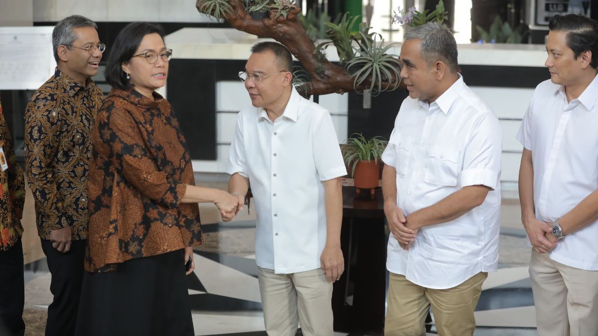 Gugus Tugas Sinkronisasi Prabowo-Gibran Bertemu Menkeu Sri Mulyani, Ini yang Dibahas