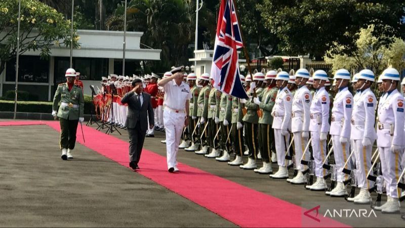 Terima Kunjungan Panglima Angkatan Bersenjata Inggris, Prabowo Bahas Peluang Kerja Sama Pertahanan