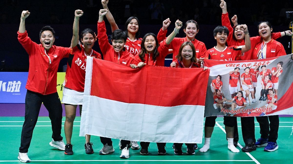 Libas Korsel, Tim Uber Indonesia Kembali Lolos ke Final Uber Cup 2024 usai Penantian 16 Tahun