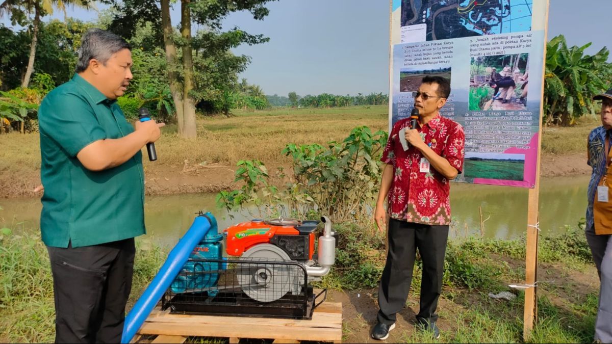 Di Kebumen, Plt Sekjen Prihasto Dorong Optimalkan Lahan Tadah Hujan Melalui Pompanisasi