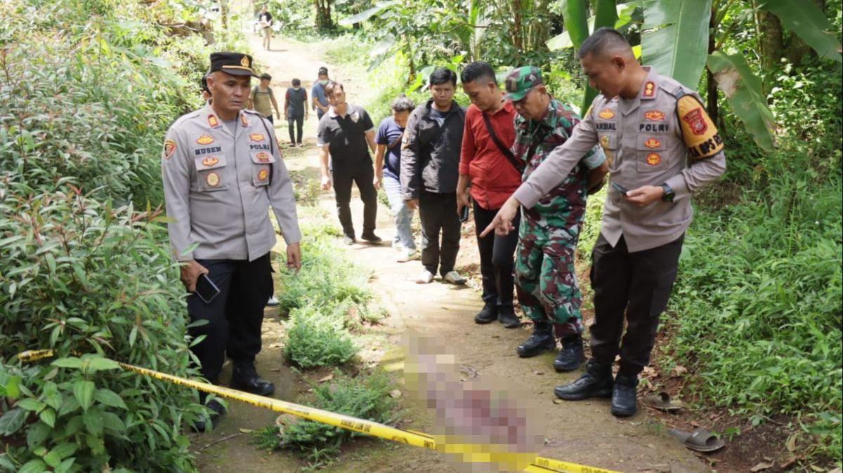 Kesaksian Warga ketika Tarsum Mutilasi Istri di Ciamis