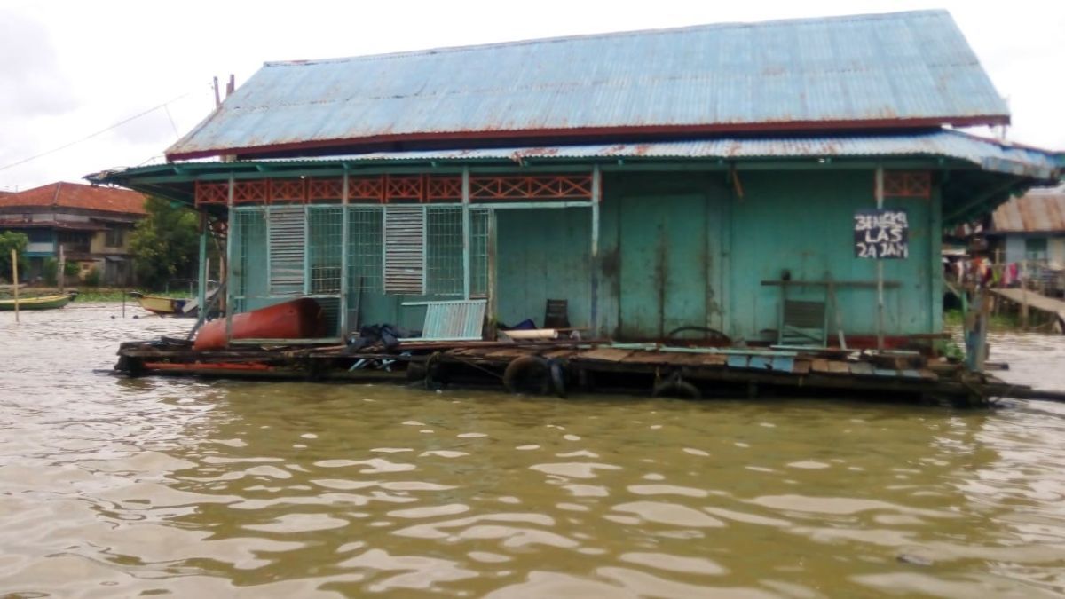 Rumah Adat Tertua Sejak Zaman Sriwijaya, Ini Fakta Menarik Rumah Rakit dari Palembang