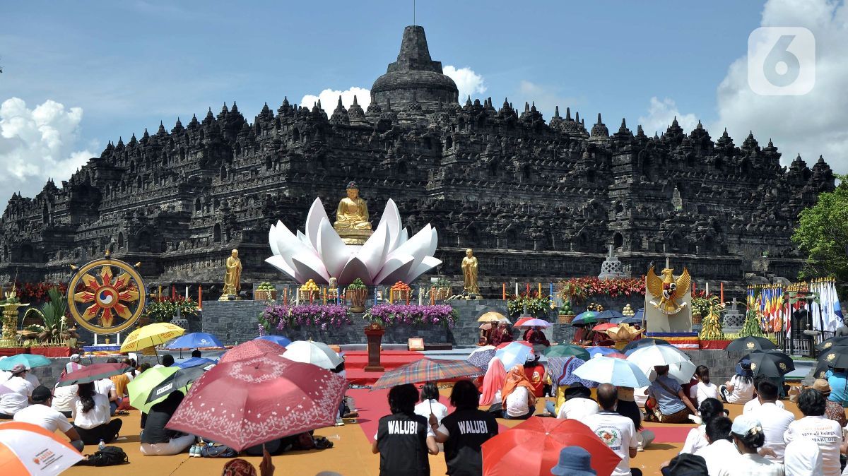 Harga Tiket Masuk Borobudur Tak Naik saat Waisak 2024