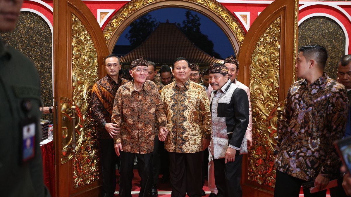 Hadiri Pembangunan Replika Kraton Majapahit Jakarta, Prabowo: Saya Kagum Luar Biasa