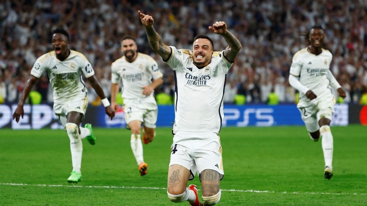 FOTO: Aksi Joselu Jadi Dewa Penyelamat Real Madrid Lolos ke Final Liga Champions 2023/2024 Usai Bungkam Bayern Munich 2-1