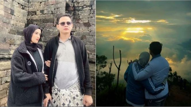 Momen Bahagia Nadya Mustika Traveling Bersama Suami dan Anaknya, Baby Bump Makin Terlihat