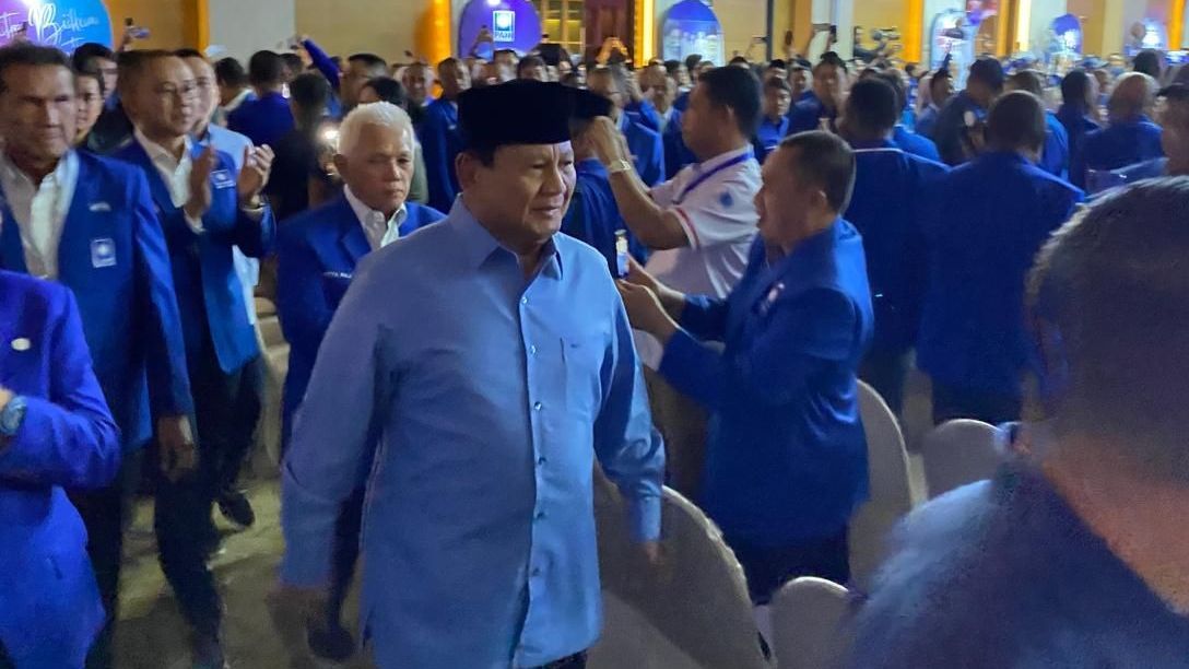 Prabowo Jawab Doa Politik PAN Soal Jatah Menteri di Kabinet: Orang Medan Bilang Masuk Itu Barang